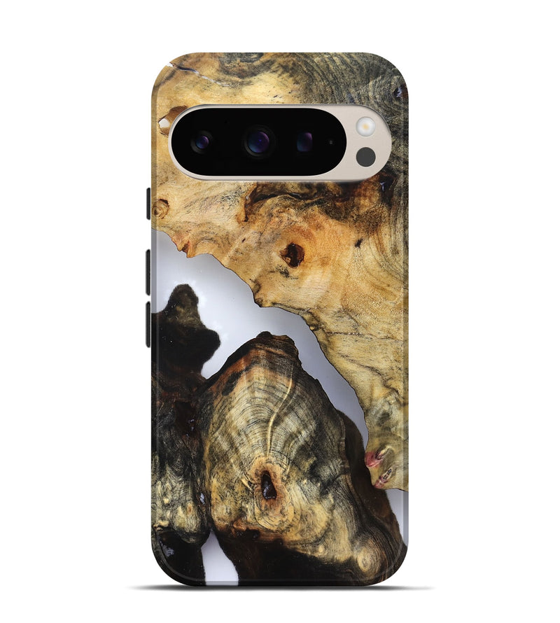 Pixel 9 Wood Live Edge Phone Case - Nia (Clear, 832251)