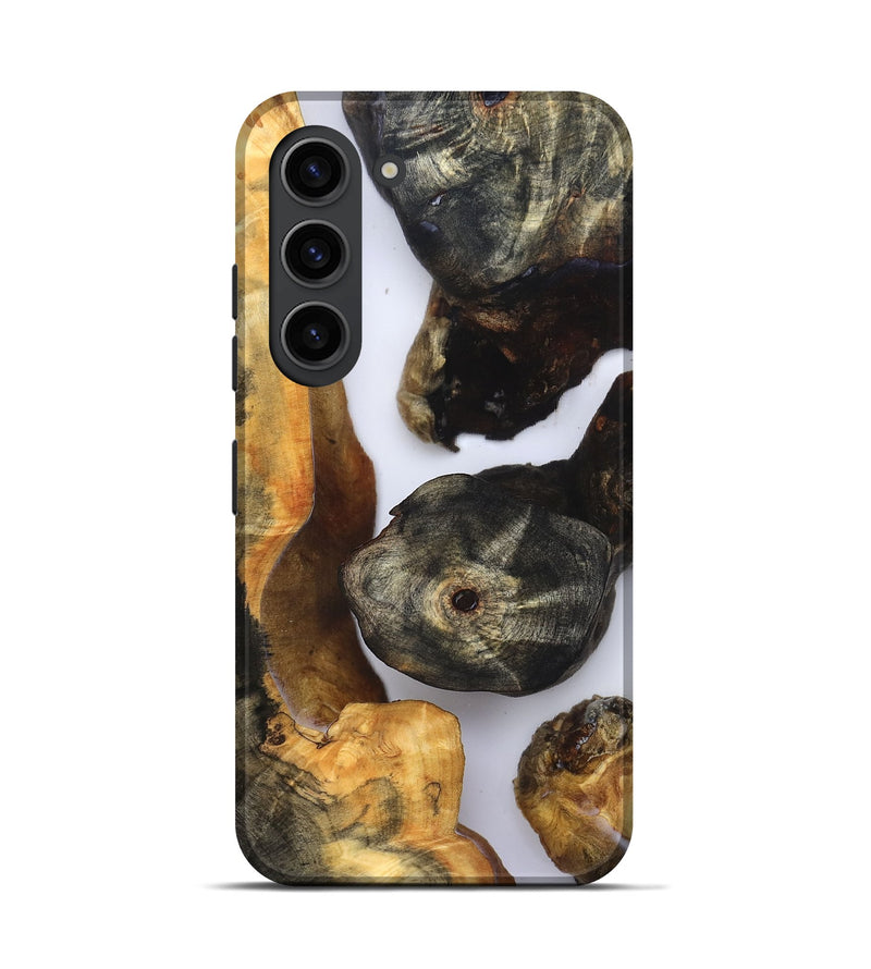 Galaxy S23 Wood Live Edge Phone Case - Ivan (Clear, 832252)