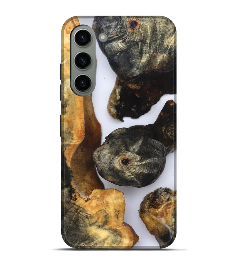 Galaxy S23 Plus Wood Live Edge Phone Case - Ivan (Clear, 832252)