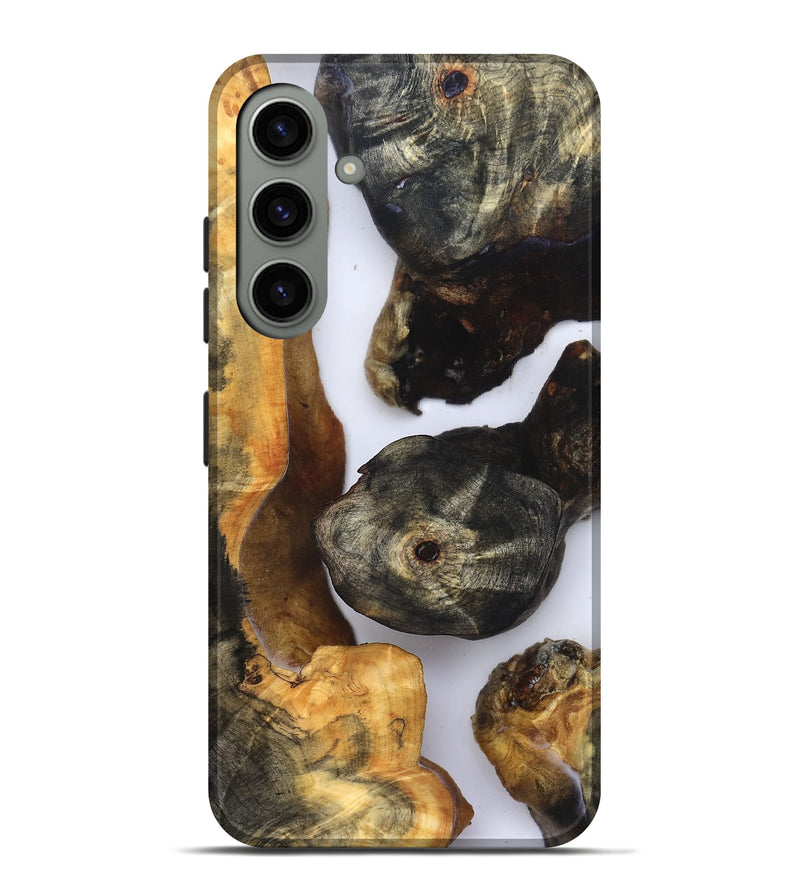 Galaxy S24 Plus Wood Live Edge Phone Case - Ivan (Clear, 832252)
