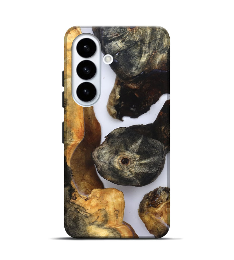 Galaxy S26 Wood Live Edge Phone Case - Ivan (Clear, 832252)