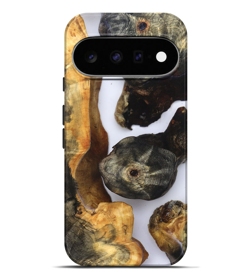 Pixel 11 Pro XL Wood Live Edge Phone Case - Ivan (Clear, 832252)