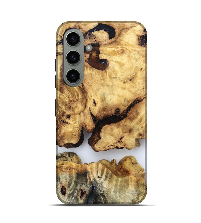 Galaxy S24 Wood Live Edge Phone Case - Julius (Clear, 832253)