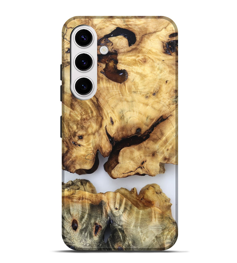 Galaxy S25 Plus Wood Live Edge Phone Case - Julius (Clear, 832253)