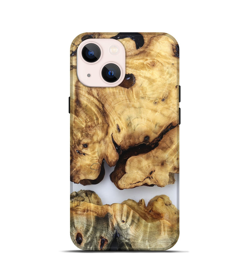 iPhone 13 mini Wood Live Edge Phone Case - Julius (Clear, 832253)