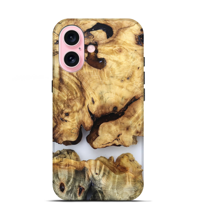 iPhone 17 Wood Live Edge Phone Case - Julius (Clear, 832253)