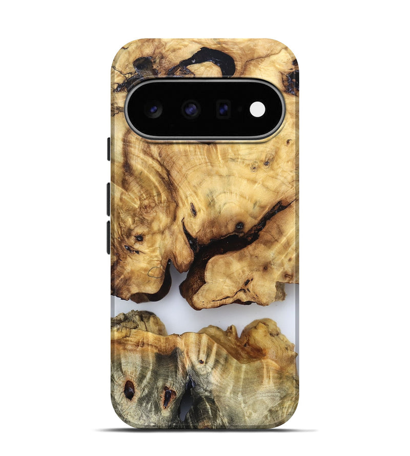 Pixel 11 Pro Wood Live Edge Phone Case - Julius (Clear, 832253)