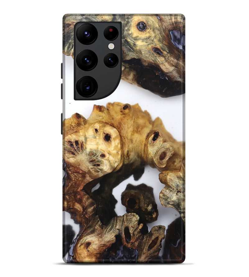 Galaxy S22 Ultra Wood Live Edge Phone Case - Unknown (Clear, 832255)