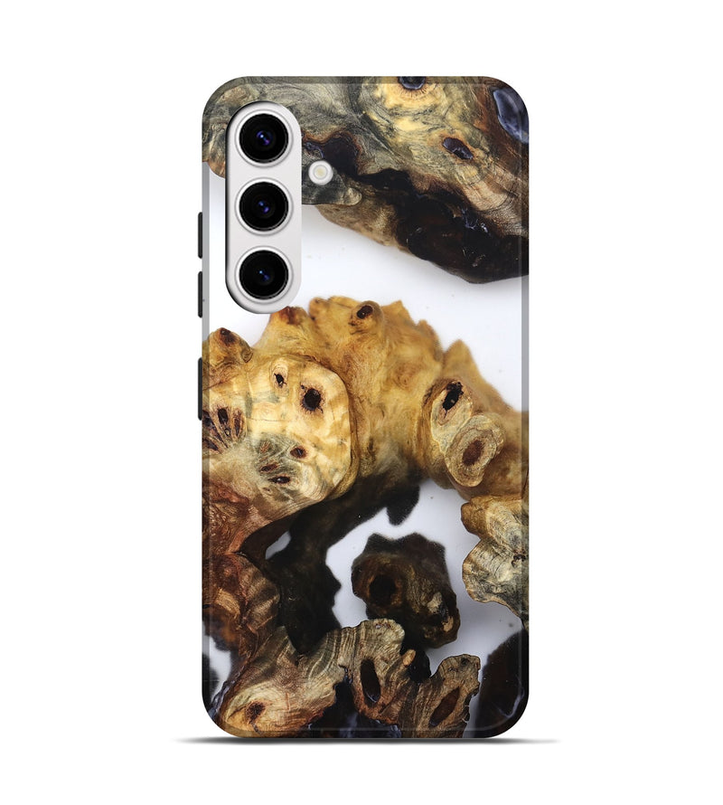 Galaxy S25 Wood Live Edge Phone Case - Unknown (Clear, 832255)