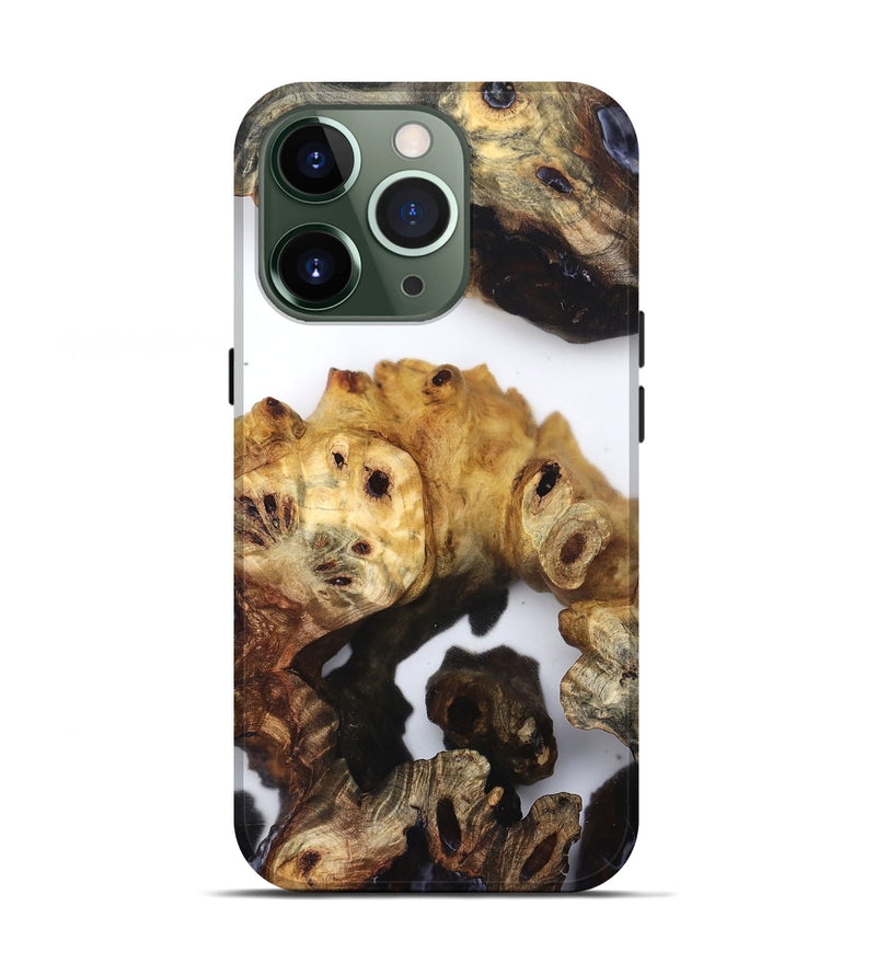 iPhone 13 Pro Wood Live Edge Phone Case - Unknown (Clear, 832255)