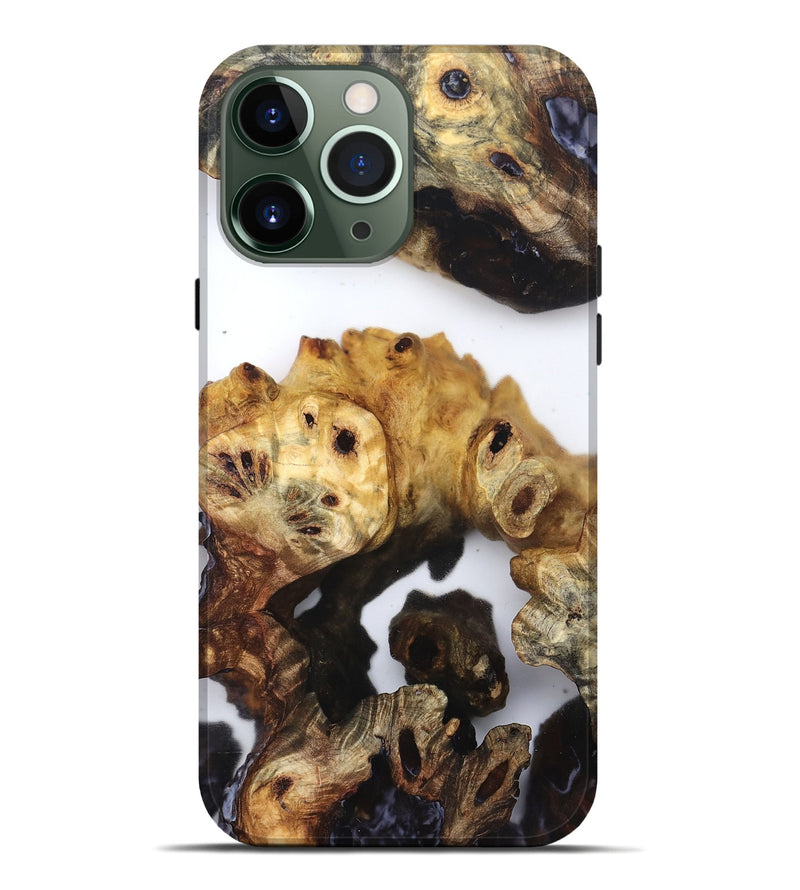 iPhone 13 Pro Max Wood Live Edge Phone Case - Unknown (Clear, 832255)