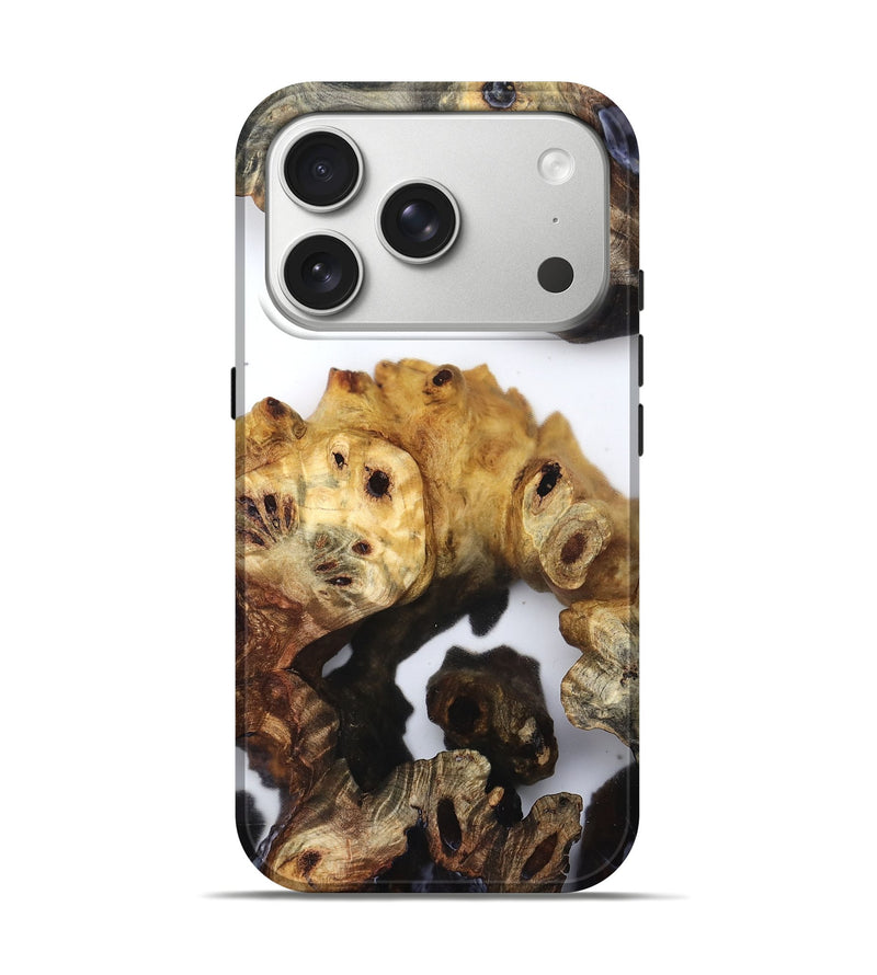 iPhone 17 Pro Wood Live Edge Phone Case - Unknown (Clear, 832255)