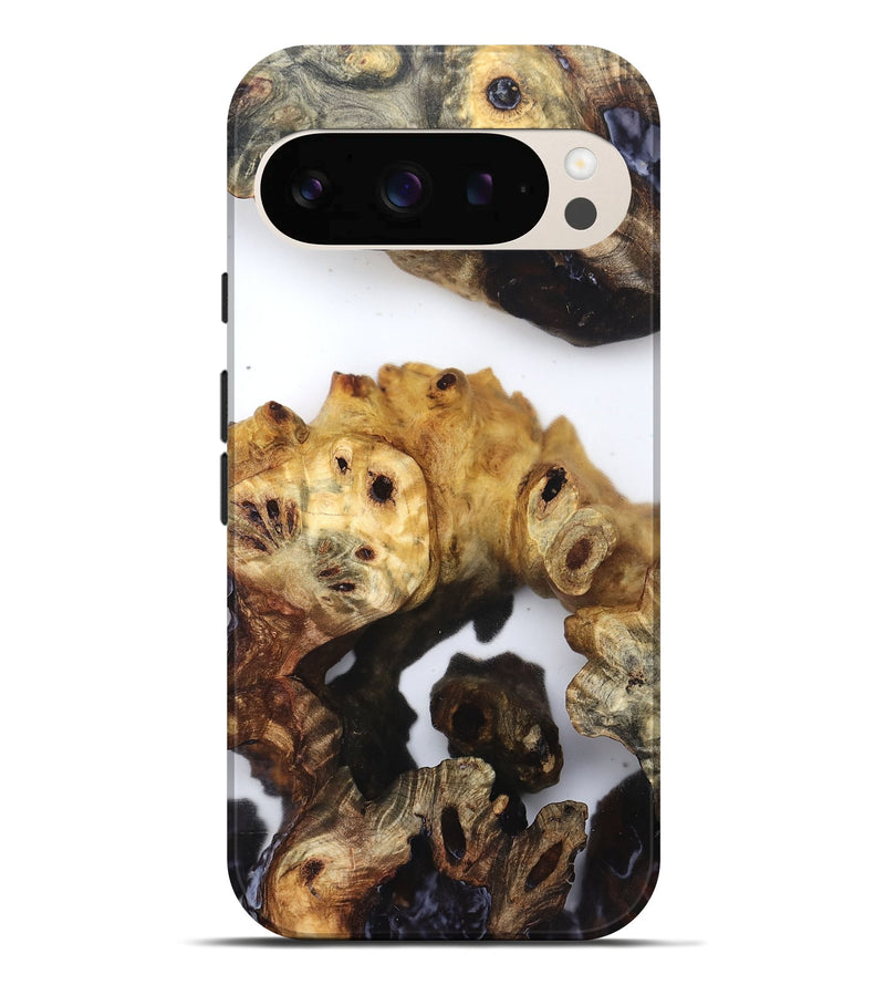 Pixel 10 Pro XL Wood Live Edge Phone Case - Unknown (Clear, 832255)