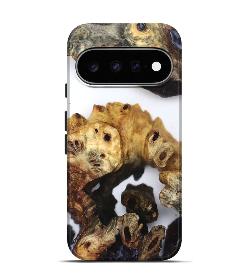 Pixel 11 Pro Wood Live Edge Phone Case - Unknown (Clear, 832255)
