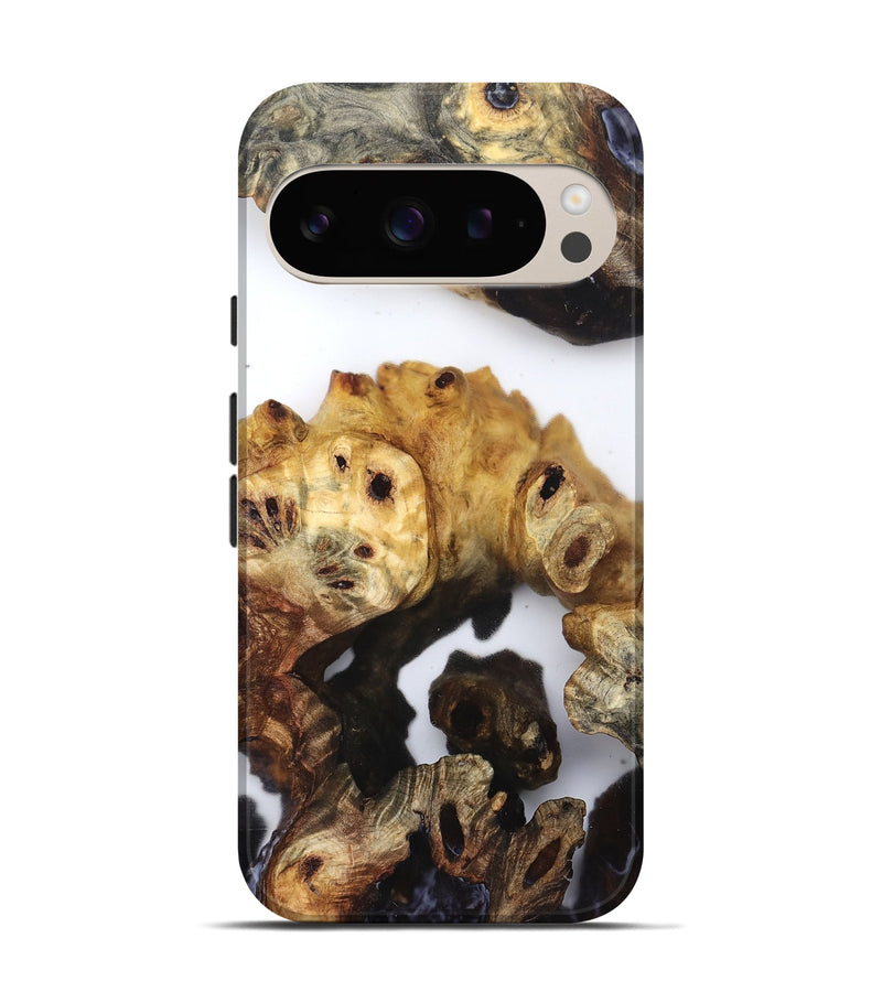 Pixel 9 Pro Wood Live Edge Phone Case - Unknown (Clear, 832255)