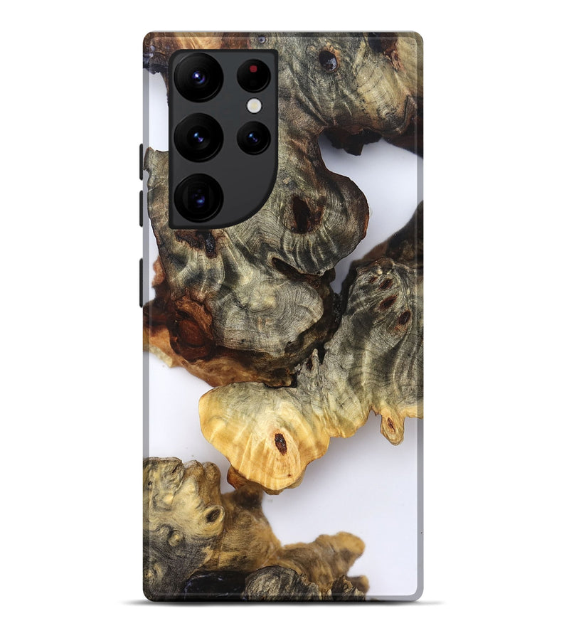 Galaxy S22 Ultra Wood Live Edge Phone Case - Karrie (Clear, 832256)