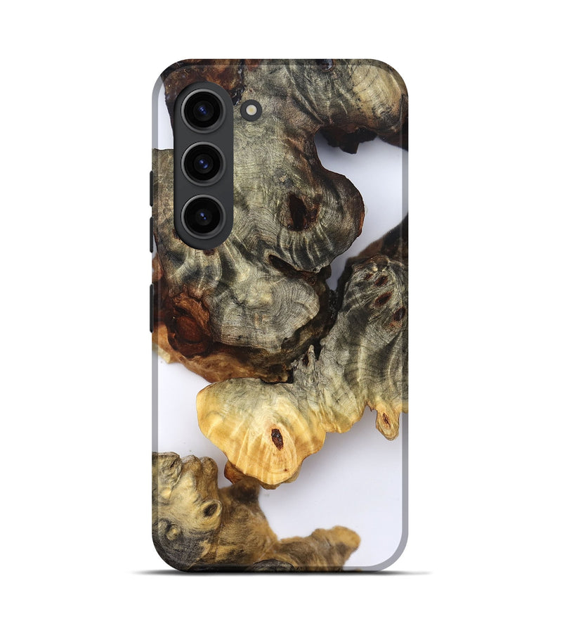 Galaxy S23 Wood Live Edge Phone Case - Karrie (Clear, 832256)