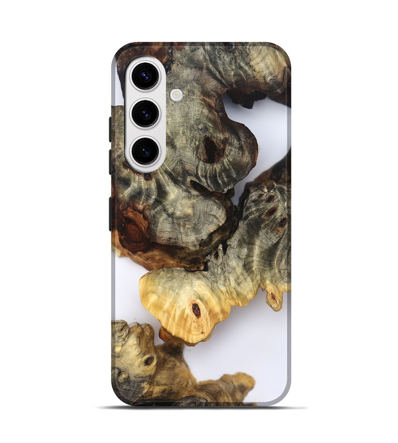 Galaxy S25 Wood Live Edge Phone Case - Karrie (Clear, 832256)