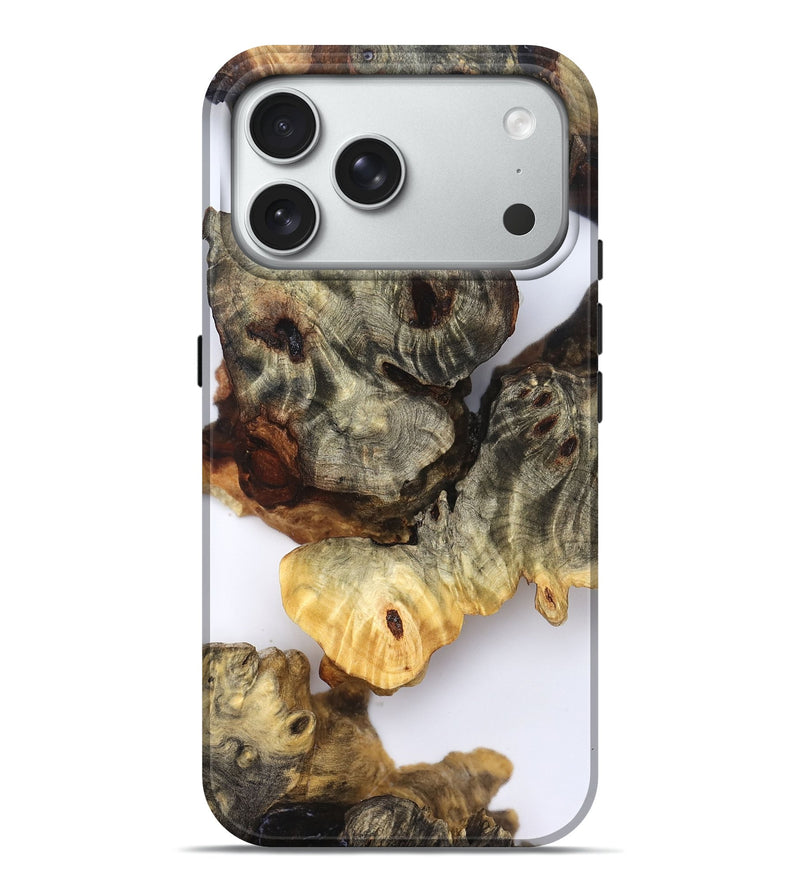iPhone 18 Pro Max Wood Live Edge Phone Case - Karrie (Clear, 832256)