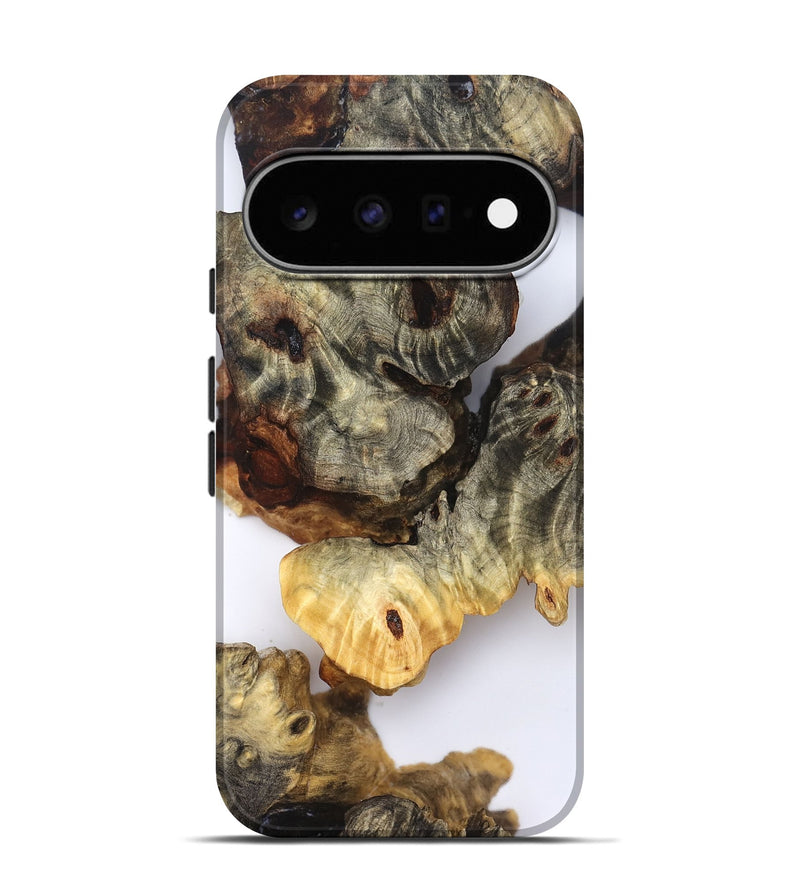 Pixel 11 Pro Wood Live Edge Phone Case - Karrie (Clear, 832256)