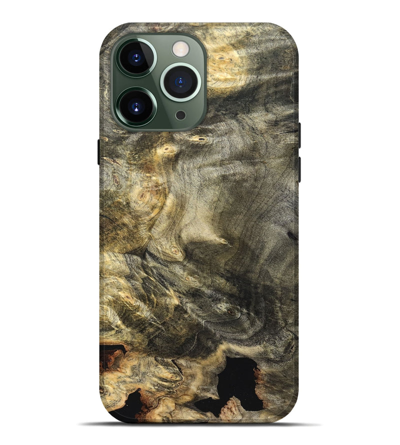 iPhone 13 Pro Max Wood Live Edge Phone Case - Reggie (Solid Wood, 832258)