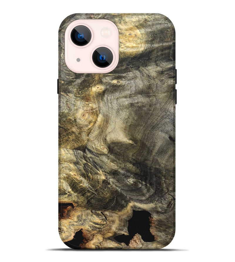 iPhone 14 Plus Wood Live Edge Phone Case - Reggie (Solid Wood, 832258)