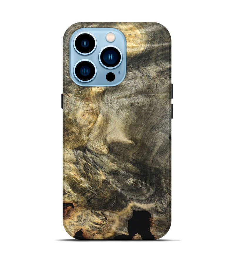 iPhone 14 Pro Wood Live Edge Phone Case - Reggie (Solid Wood, 832258)