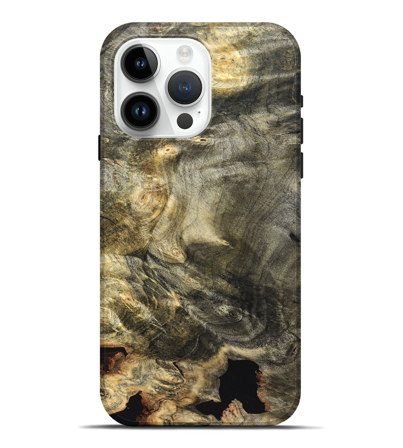 iPhone 15 Pro Max Wood Live Edge Phone Case - Reggie (Solid Wood, 832258)