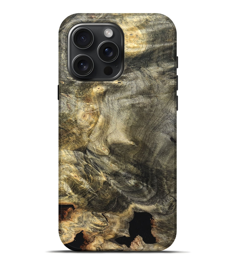 iPhone 16 Pro Max Wood Live Edge Phone Case - Reggie (Solid Wood, 832258)
