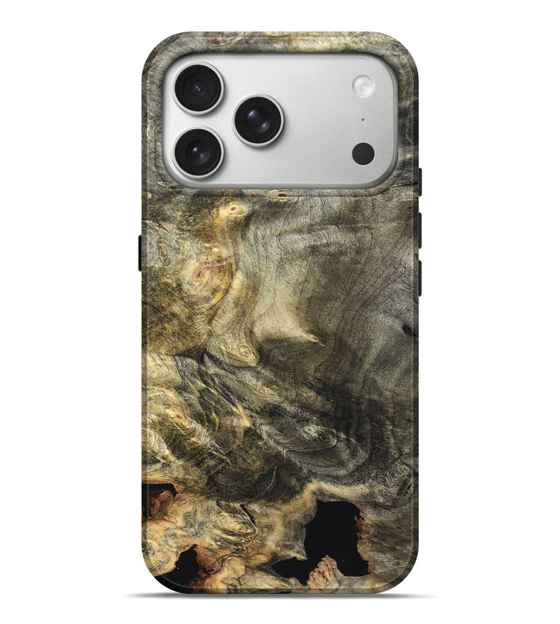 iPhone 17 Pro Max Wood Live Edge Phone Case - Reggie (Solid Wood, 832258)