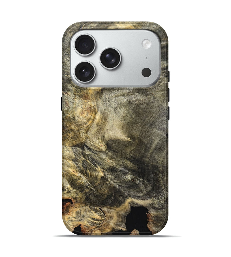 iPhone 18 Pro Wood Live Edge Phone Case - Reggie (Solid Wood, 832258)