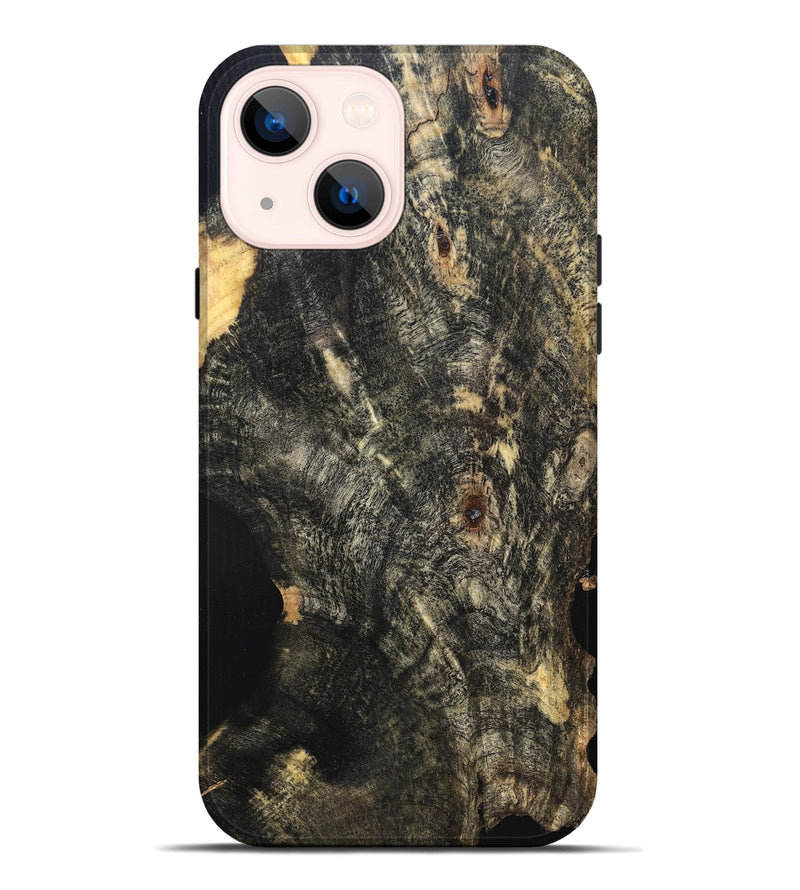 iPhone 14 Plus Wood Live Edge Phone Case - Barb (Solid Wood, 832259)