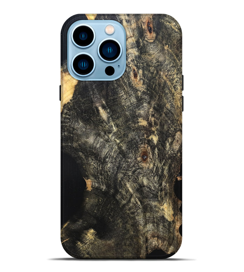 iPhone 14 Pro Max Wood Live Edge Phone Case - Barb (Solid Wood, 832259)