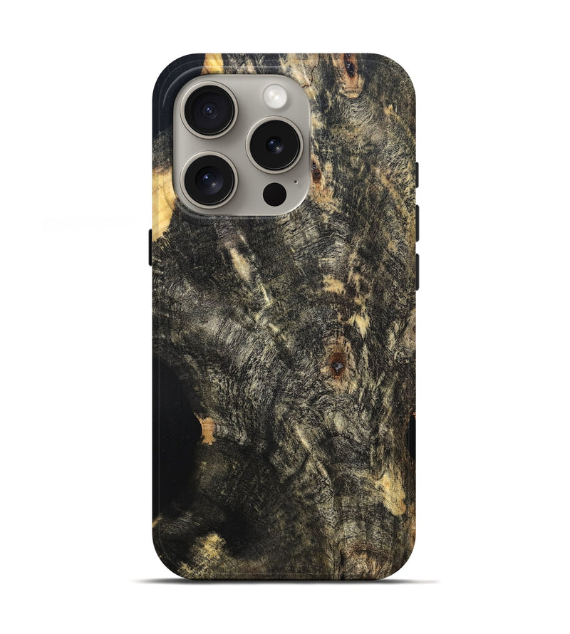 iPhone 16 Pro Wood Live Edge Phone Case - Barb (Solid Wood, 832259)