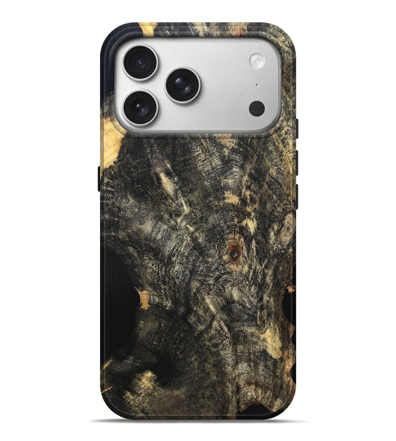 iPhone 17 Pro Max Wood Live Edge Phone Case - Barb (Solid Wood, 832259)