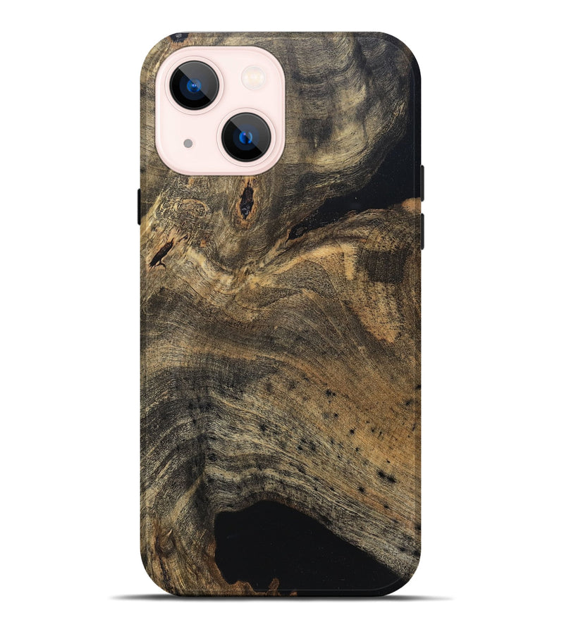 iPhone 14 Plus Wood Live Edge Phone Case - Xena (Solid Wood, 832260)