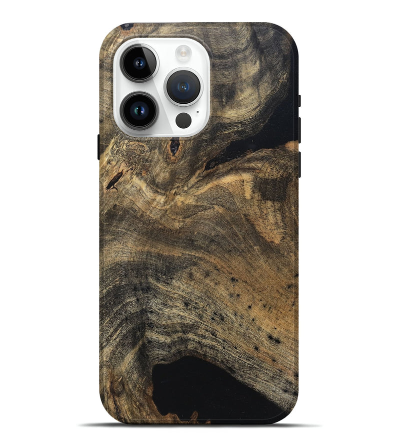 iPhone 15 Pro Max Wood Live Edge Phone Case - Xena (Solid Wood, 832260)