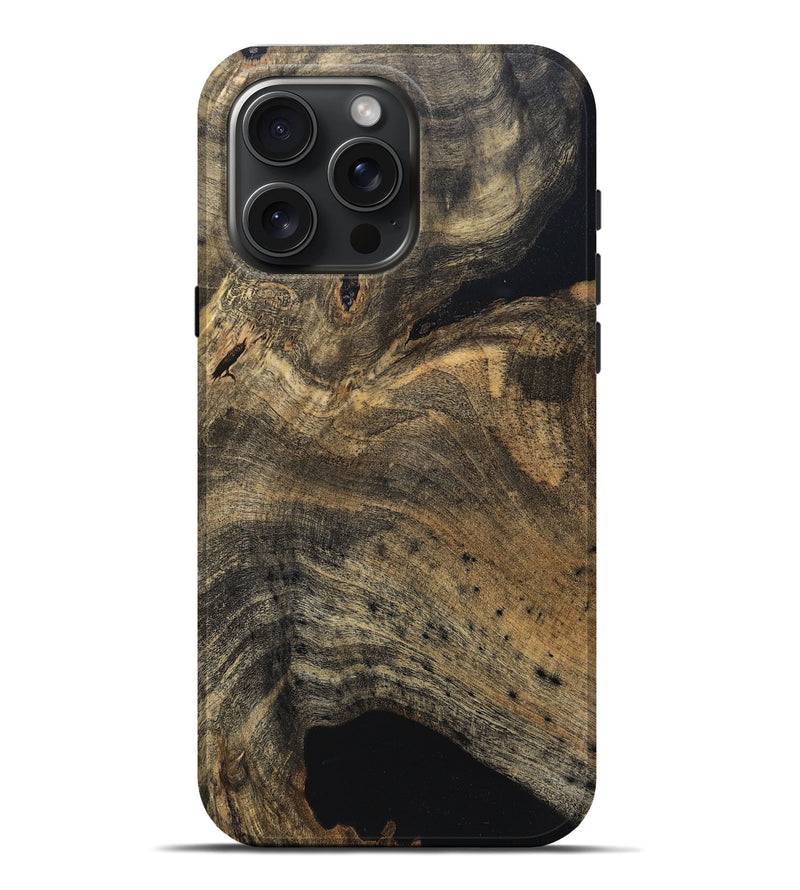 iPhone 16 Pro Max Wood Live Edge Phone Case - Xena (Solid Wood, 832260)