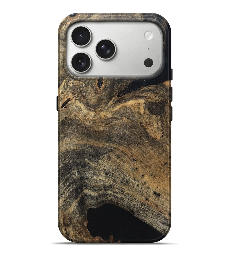 iPhone 17 Pro Max Wood Live Edge Phone Case - Xena (Solid Wood, 832260)