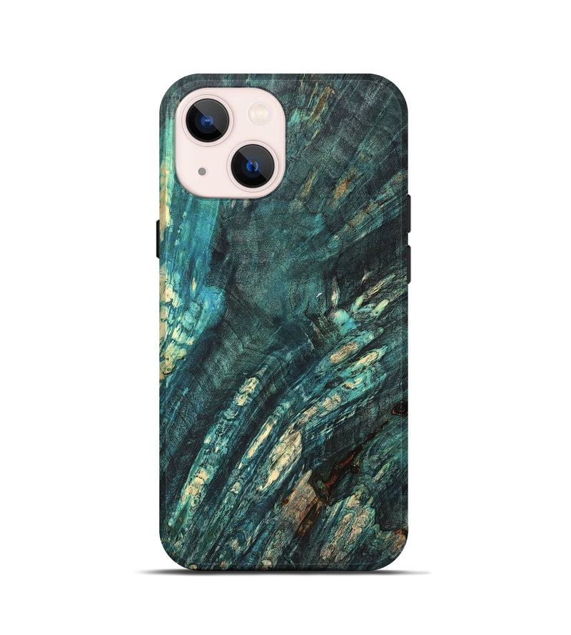iPhone 13 mini Wood Live Edge Phone Case - Asha (Solid Wood, 832261)