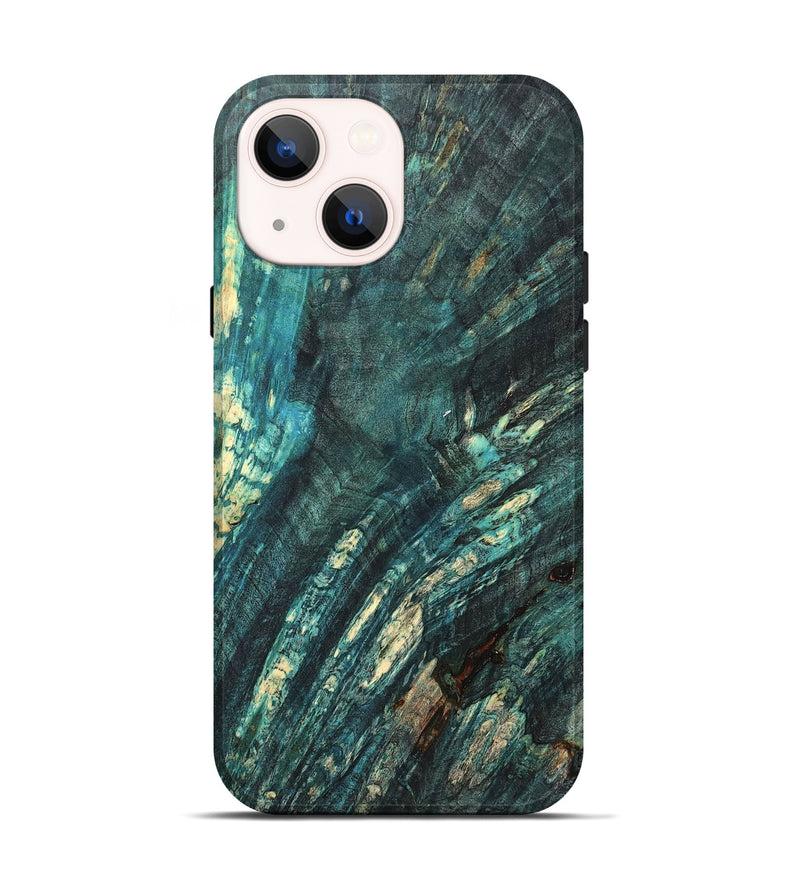 iPhone 14 Wood Live Edge Phone Case - Asha (Solid Wood, 832261)