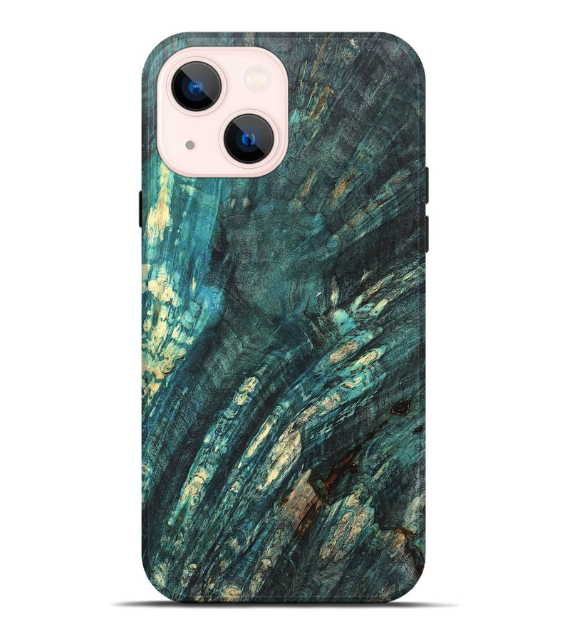 iPhone 14 Plus Wood Live Edge Phone Case - Asha (Solid Wood, 832261)