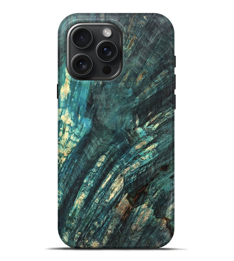 iPhone 16 Pro Max Wood Live Edge Phone Case - Asha (Solid Wood, 832261)