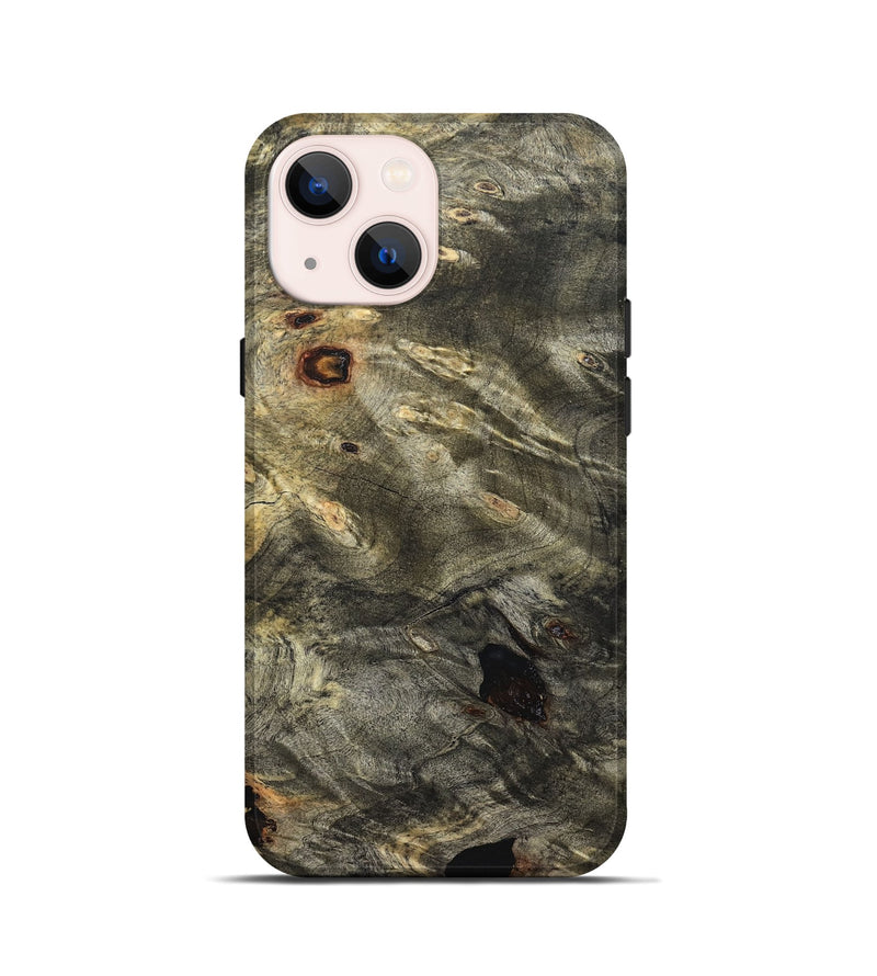 iPhone 13 mini Wood Live Edge Phone Case - Marisa (Solid Wood, 832262)
