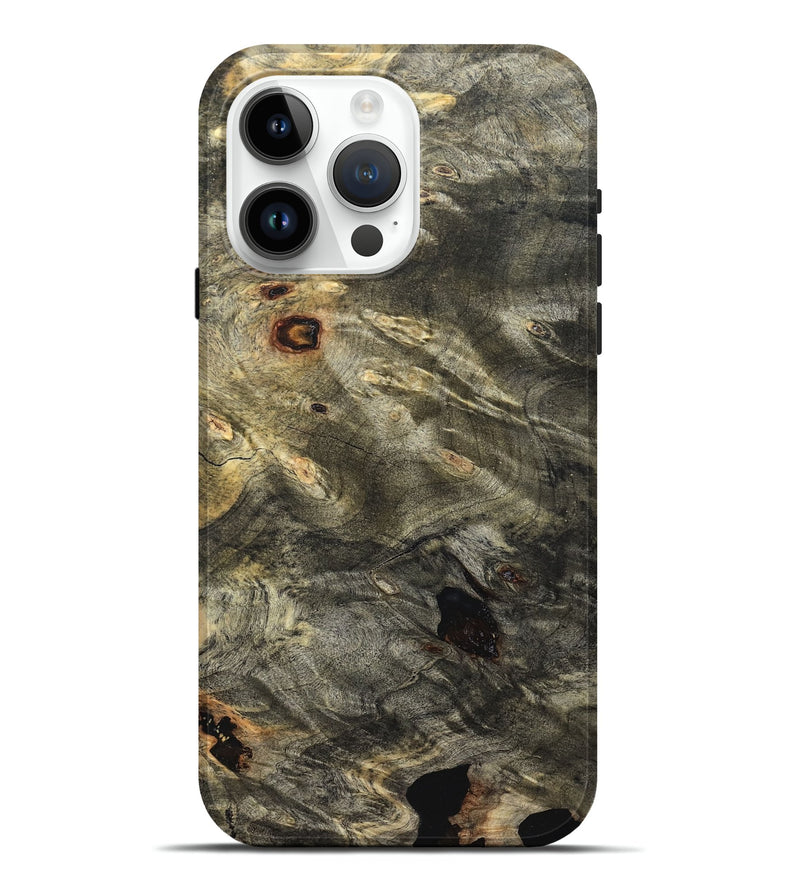 iPhone 15 Pro Max Wood Live Edge Phone Case - Marisa (Solid Wood, 832262)