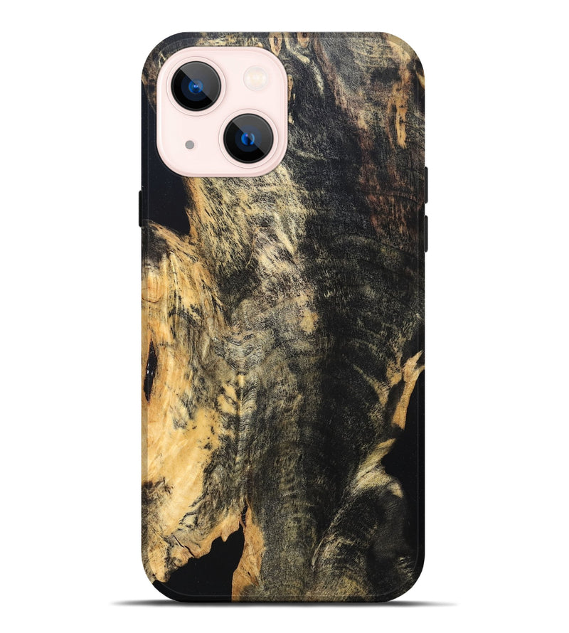 iPhone 14 Plus Wood Live Edge Phone Case - Leola (Solid Wood, 832265)