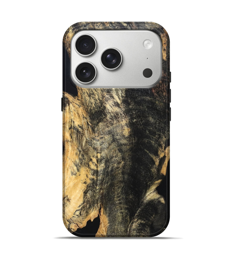 iPhone 17 Pro Wood Live Edge Phone Case - Leola (Solid Wood, 832265)