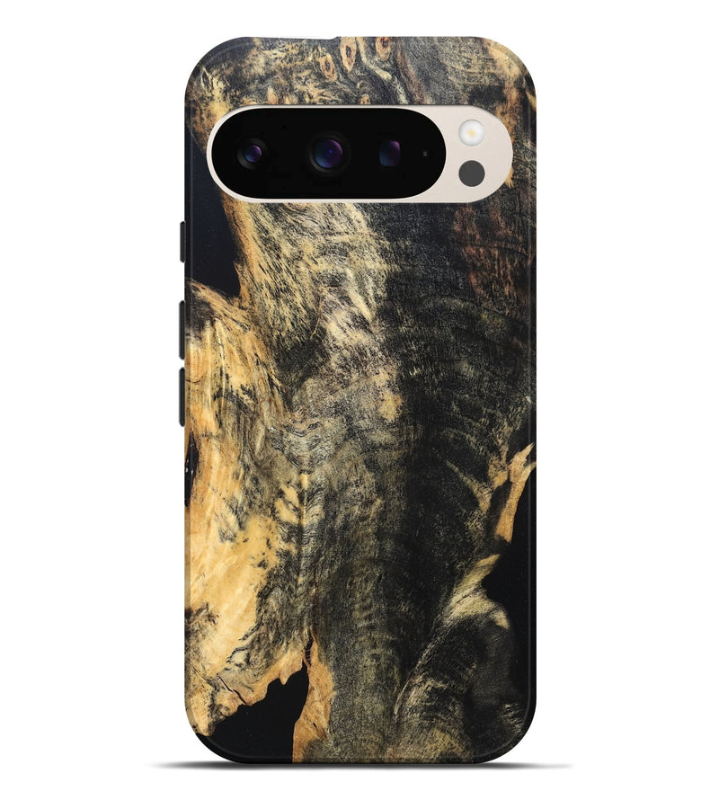 Pixel 9 Pro XL Wood Live Edge Phone Case - Leola (Solid Wood, 832265)