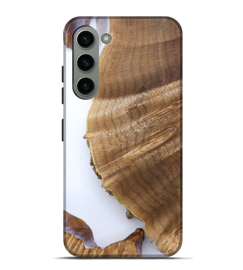 Galaxy S23 Plus Wood Live Edge Phone Case - Ami (Clear, 832267)