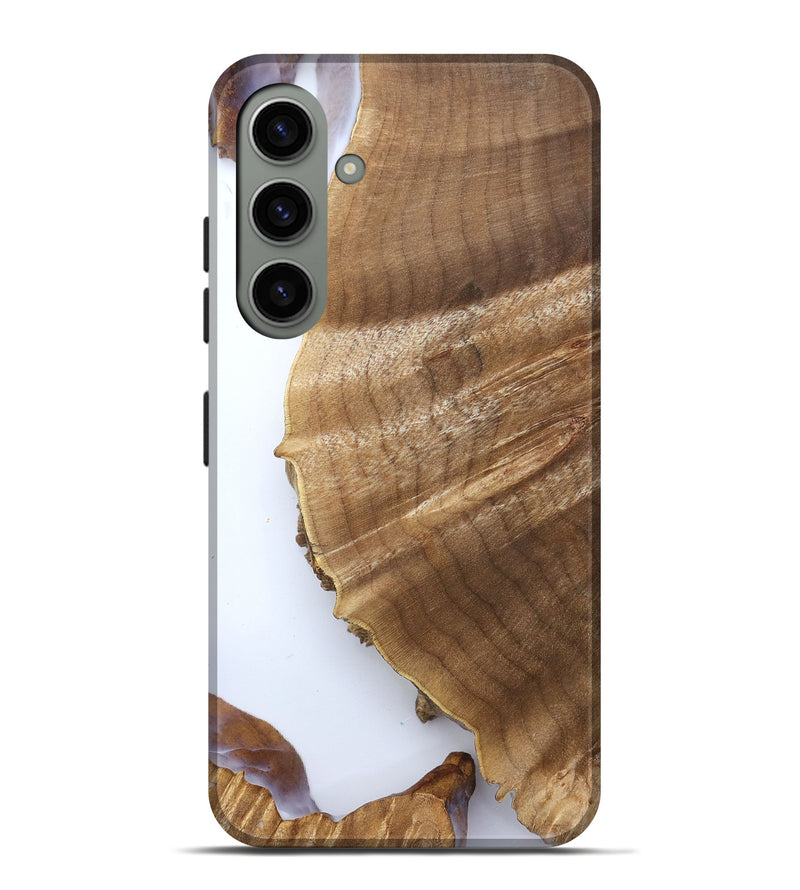 Galaxy S24 Plus Wood Live Edge Phone Case - Ami (Clear, 832267)